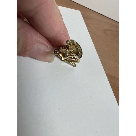 Pin Shape Of A Trumpet Rhinestones - Picture 4 of 6